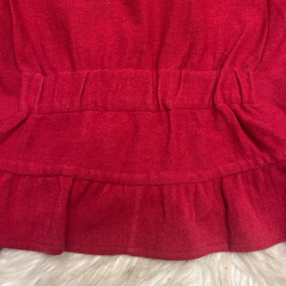 Anthropologie HWR Red Ruffled Jacket - Picture 11 of 16